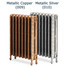 CI-CR750-D-009-010 - Cromwell 2 Column Cast Iron Radiator H750mm x W1170mm CI-CR750-D-009-010 - Cromwell 2 Column Cast Iron Radiator H750mm x W1170mm